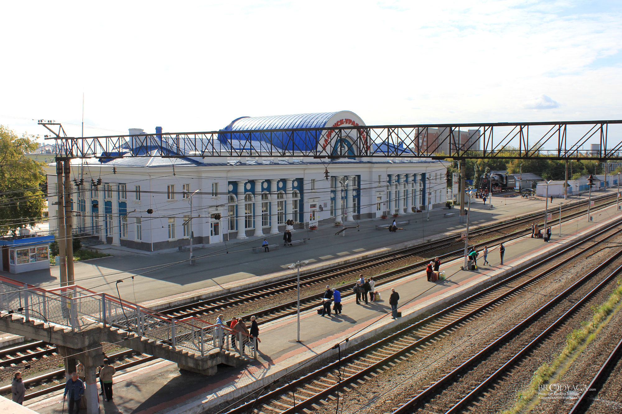 Railway station, Kamensk Uralskiy (Вокзал, Каменск Уральский)